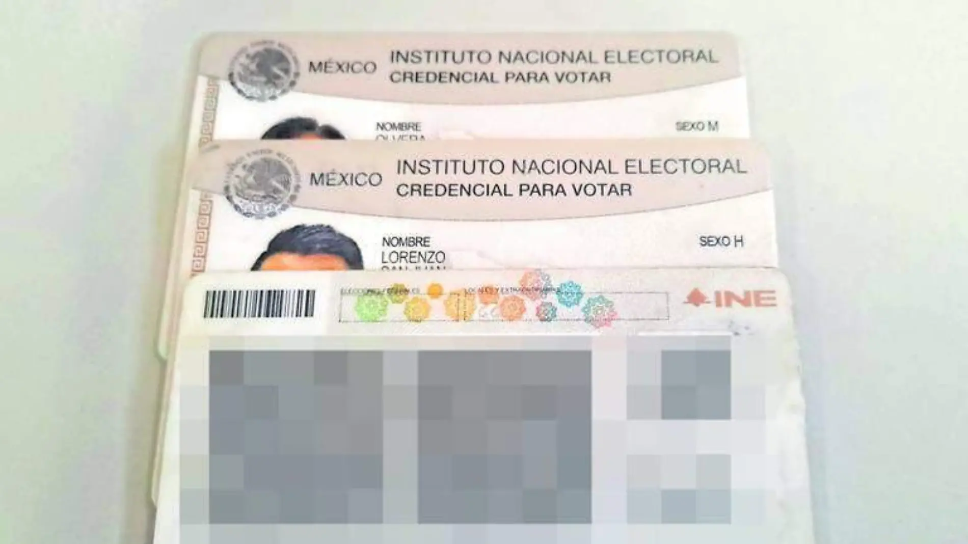 credencial de elector INE